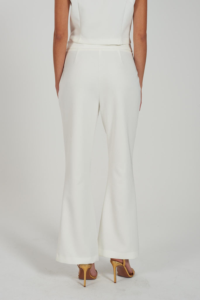 YES ZEE PANTALONE DONNA ZAMPA IN TESSUTO TECNICO