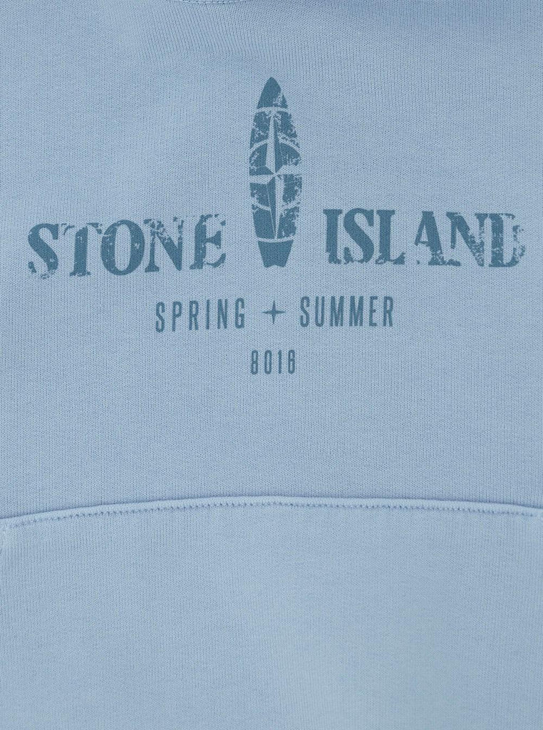 STONE ISLAND JUNIOR FELPA