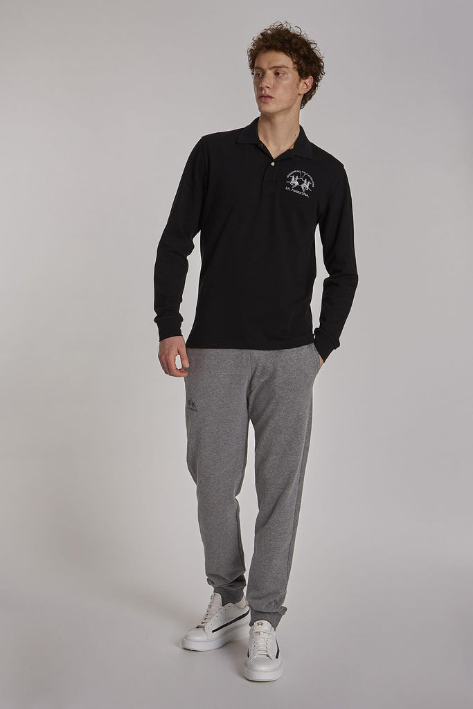 LA MARTINA MAN POLO L/S PIQUET STRETCH