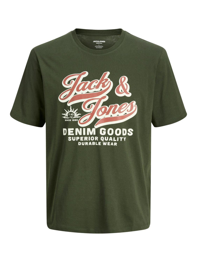 JACK JONES KIDS JJELOGO TEE SS ONECK 2 COL AW25 NOOS JNR