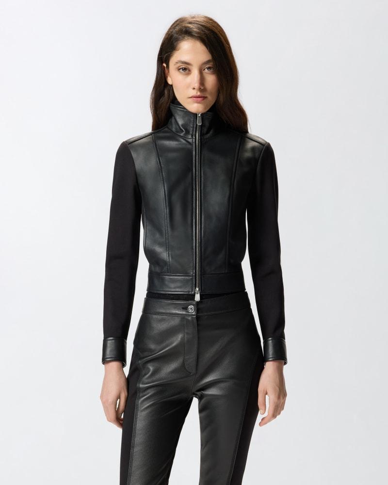 PINKO GRANETTI GIUBBINO PELLE BIMATE