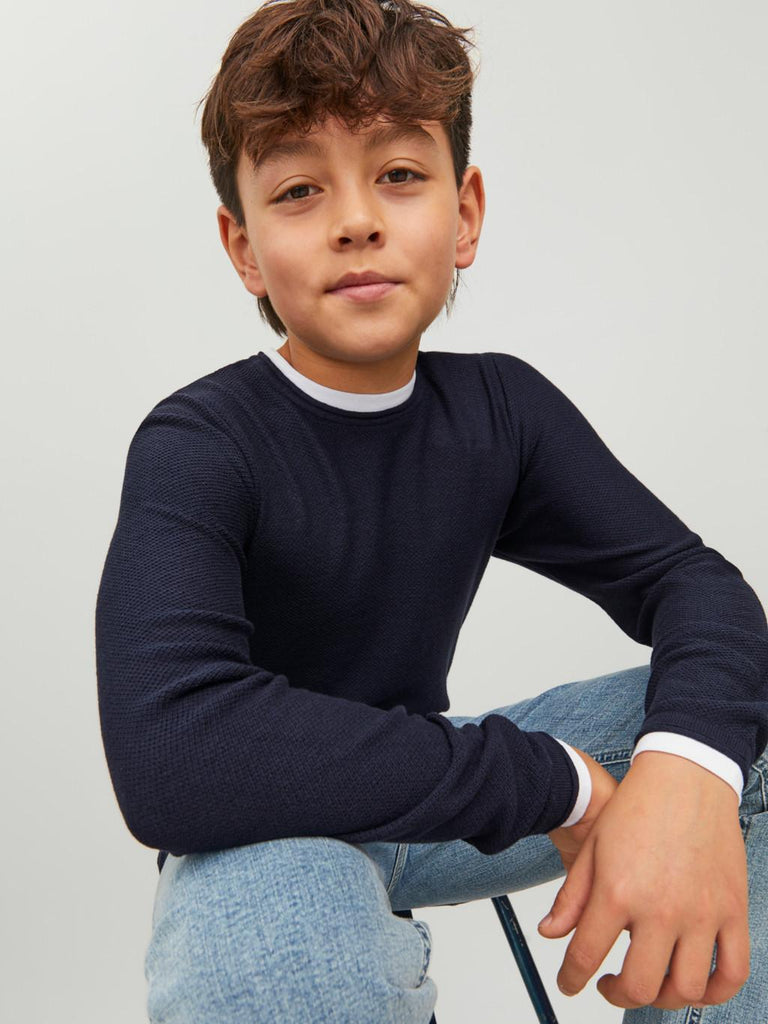 JACK JONES KIDS JORTWINN KNIT CREW NECK JNR