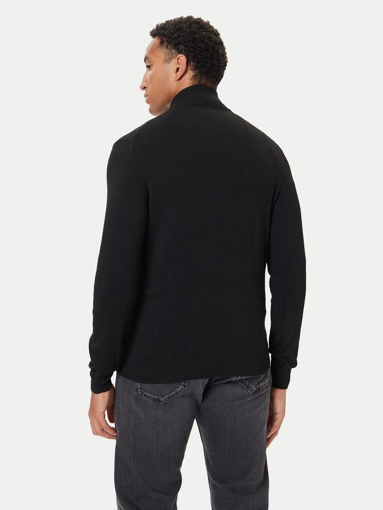 GUESS DARRELL LS ZIPPED CARDI BASIC