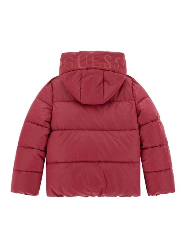 GUESS HOODED LS PADDED PUFFER W/ZIP