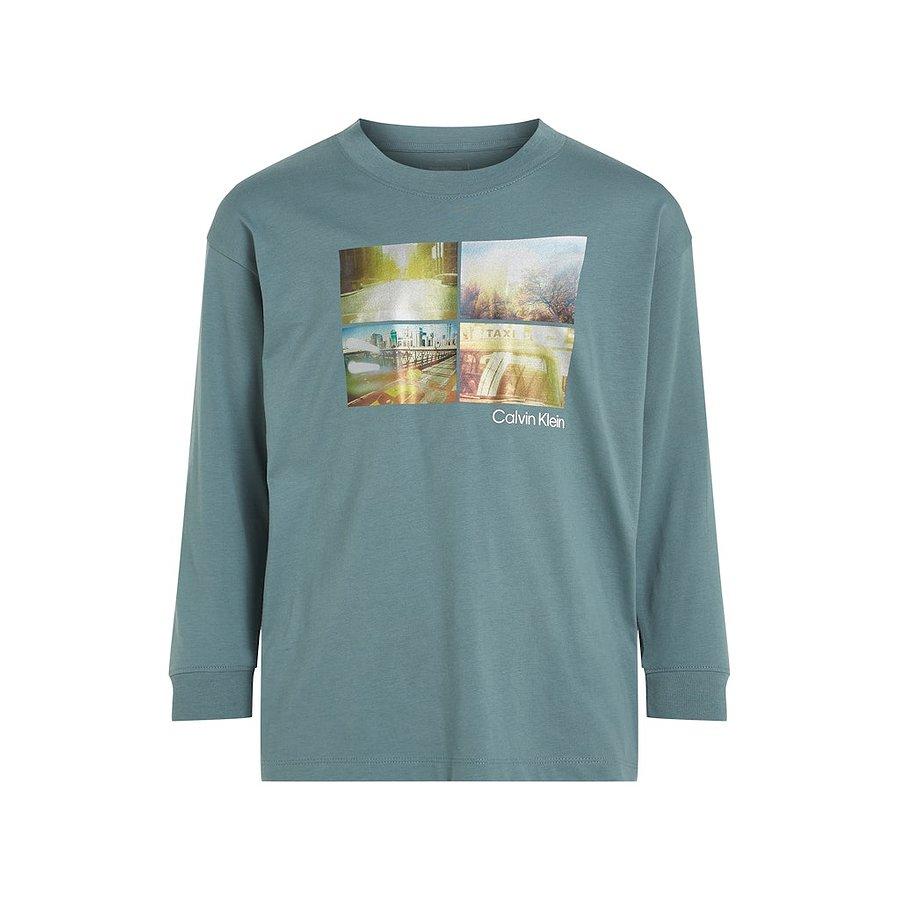 CALVIN KLEIN CITY SCENE LS T-SHIRT