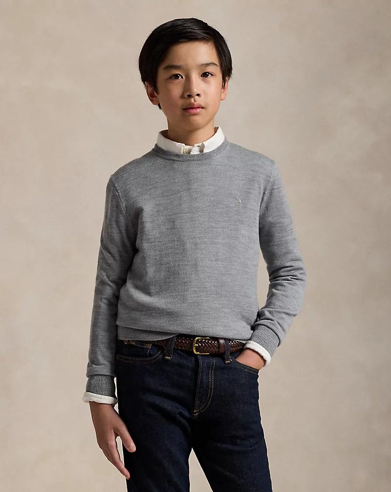 RALPH LAUREN LS CN-SWEATER-PULLOVER
