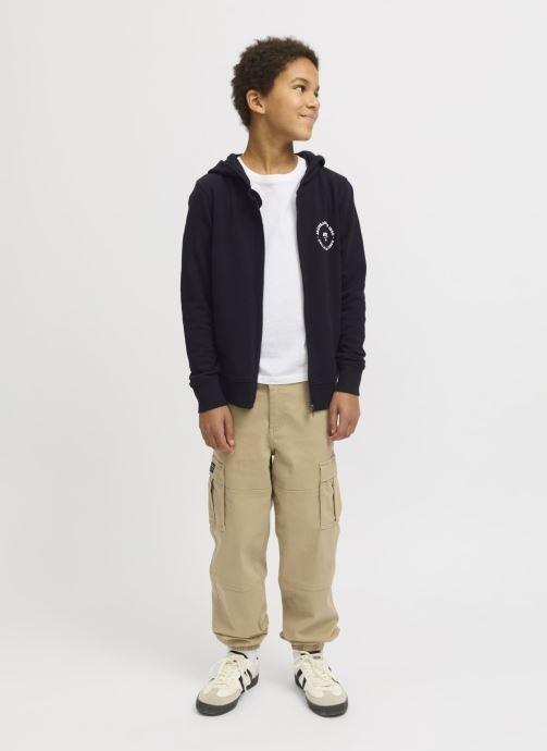 JACK JONES KIDS JJSIMON SWEAT ZIP HOOD JNR