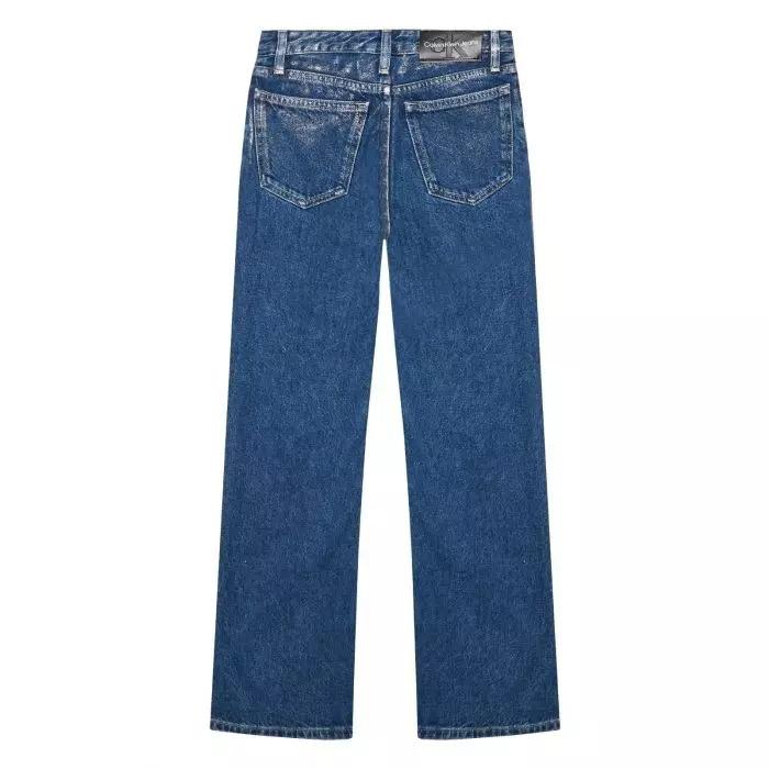 CALVIN KLEIN JEANS HR WIDE LEG DEGRADE FOIL