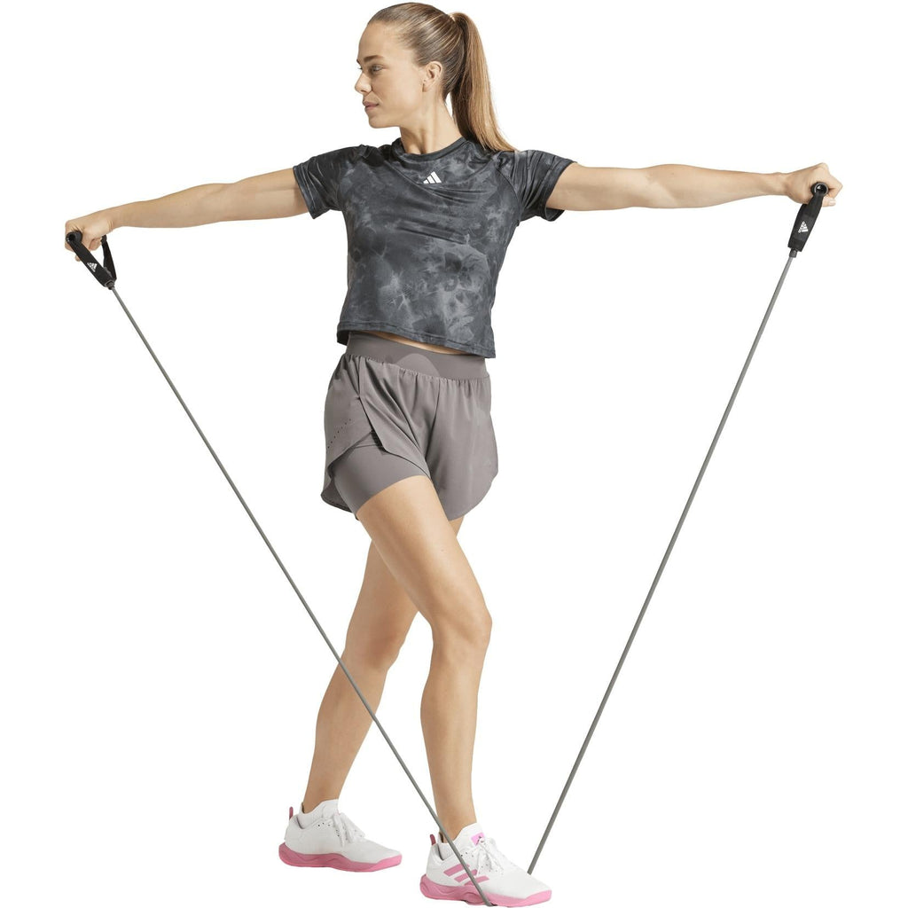 ADIDAS AOP FLOWER TEE