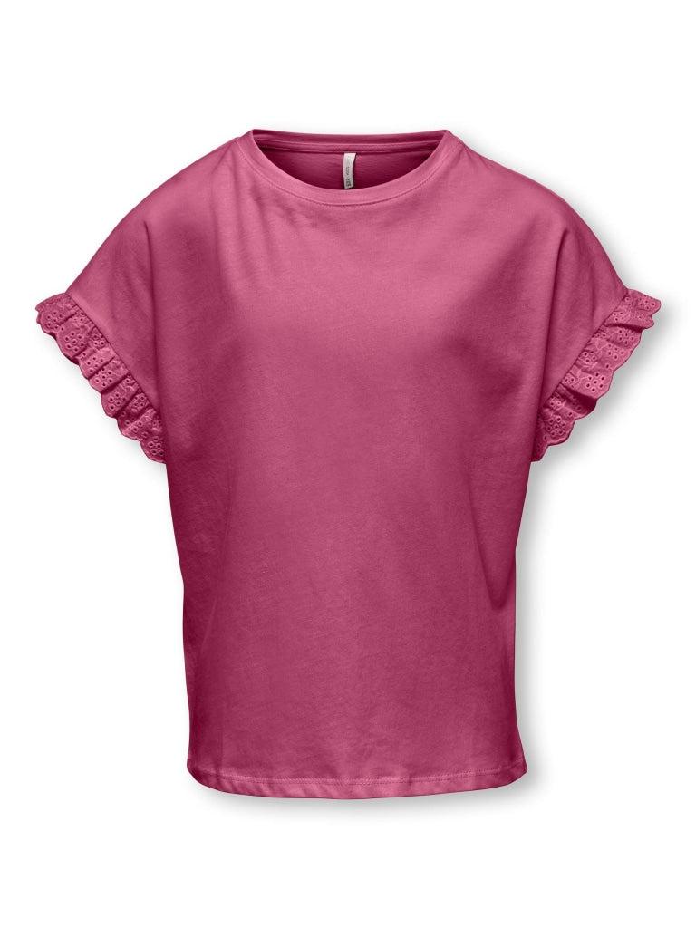 ONLY KIDS KOGIRIS S/S EMB TOP JRS
