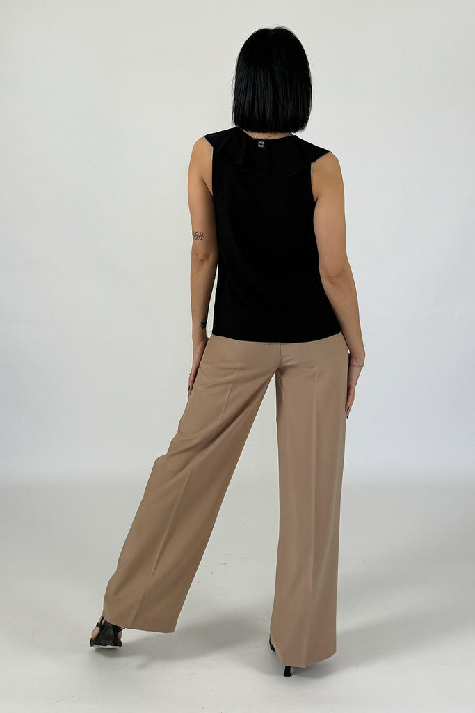 MARKUP BLUSA IN VISCOSA CON ROUGE