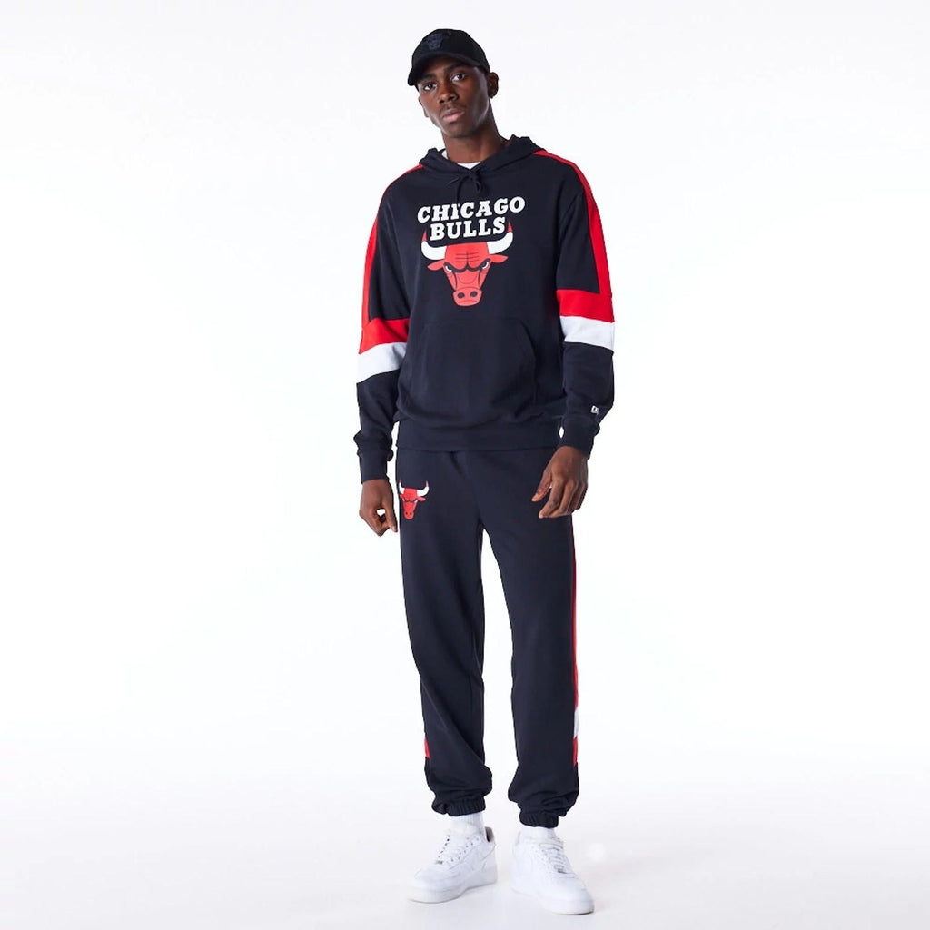 NEW ERA COLOUR BLOCK OS HOODIE CHIBUL  BLKFDR