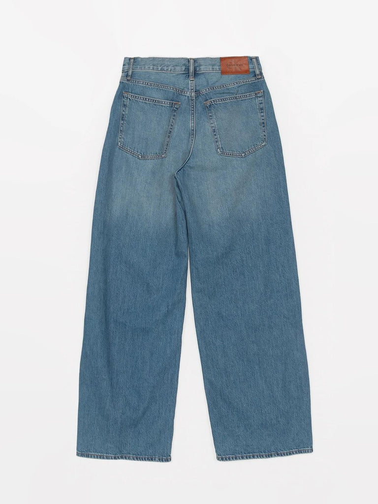 CALVIN KLEIN JEANS LOW RISE BAGGY BLUE