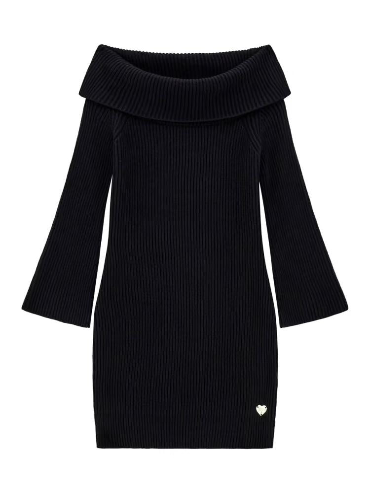 GUESS LS SWEATER DRESS