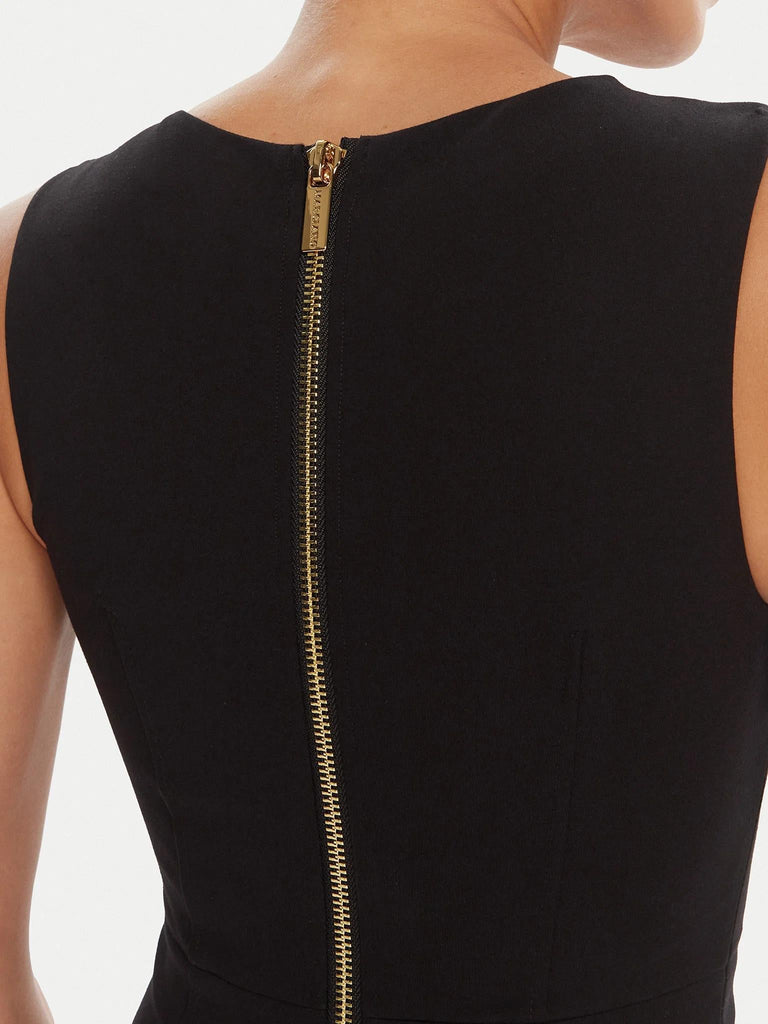 GUESS MARCIANO GWEN SL ZIP MIDI DRESS