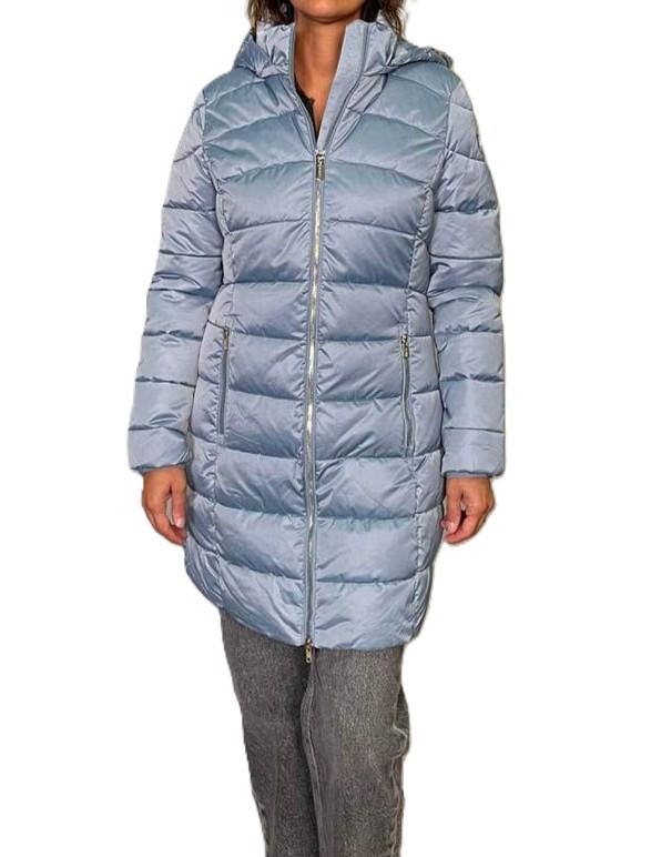 YES ZEE CAPPOTTO DONNA TRAPUNTATO CON CAPPUCCIO