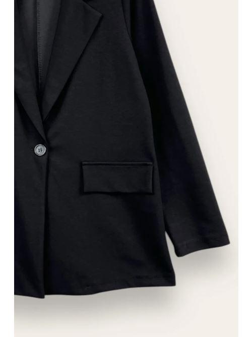 LOVEme Giacca punto milano con un bottone