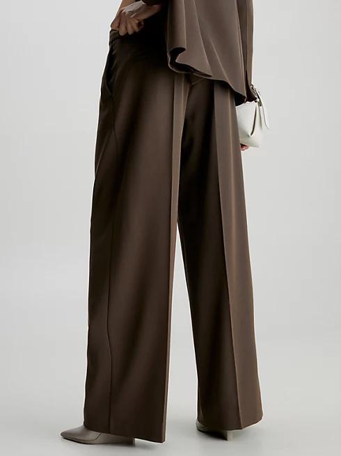 CALVIN KLEIN WOOL TWILL EXTRA WID