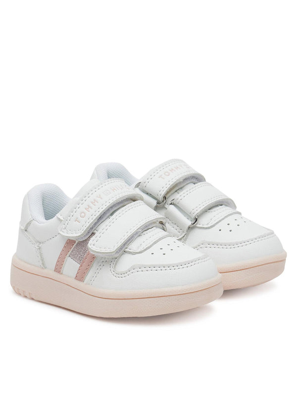 TOMMY HILFIGER FLAG SNEAKER BASSA VELCRO