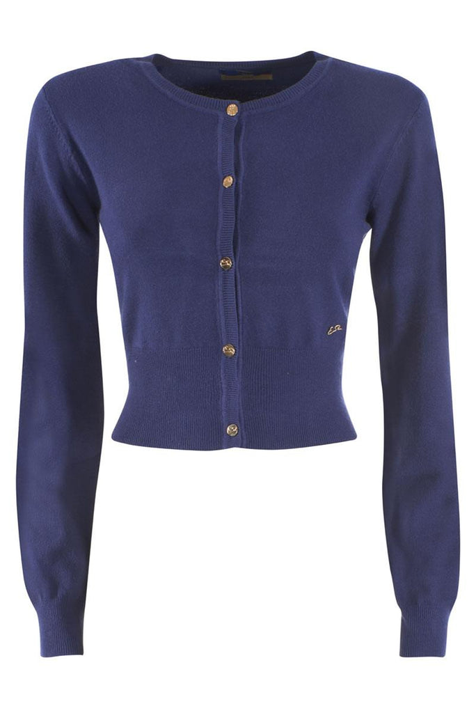 YES ZEE MAGLIA DONNA CARDIGAN, SCALDACUORE