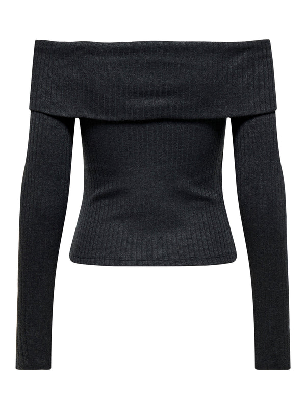 ONLY ONLPIPER L/S OFF SHOULDER TOP JRS