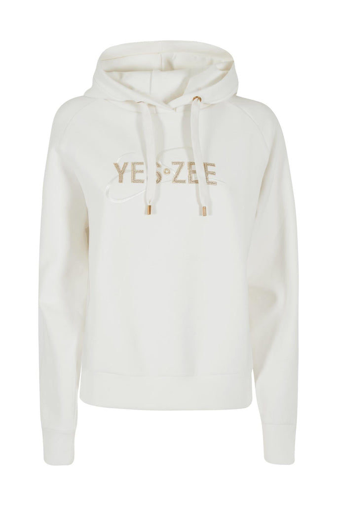 YES ZEE FELPA DONNA FULLZIP IN PUNTO MILANO, CAPPUCCIO