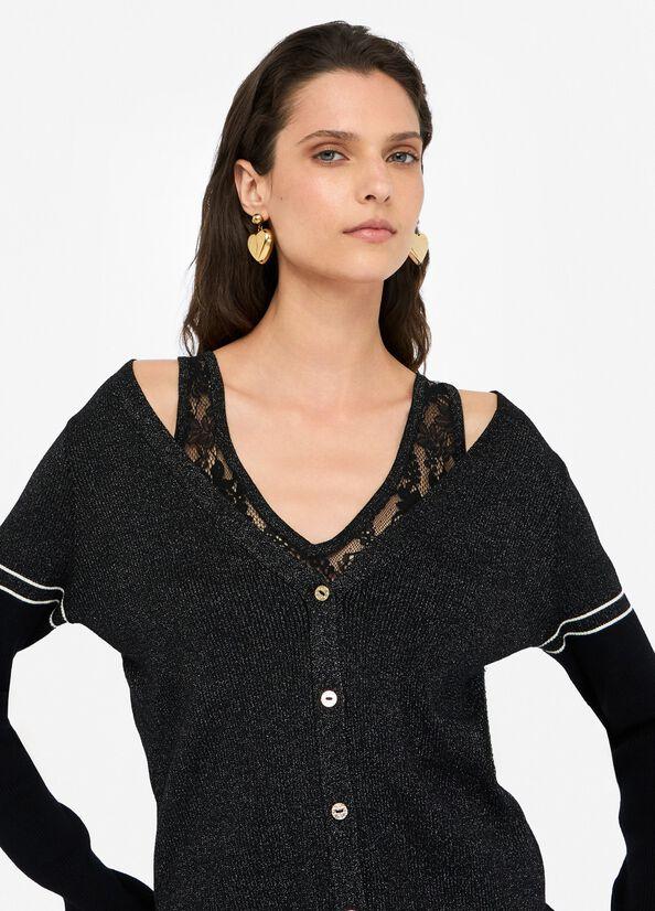 LIU JO ECS MAGLIA APERTA M/L