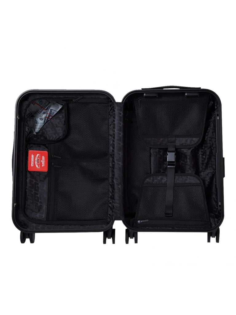 SPRAYGROUND SCRIBBLE SHARK CARRY-ON LUGGAGE