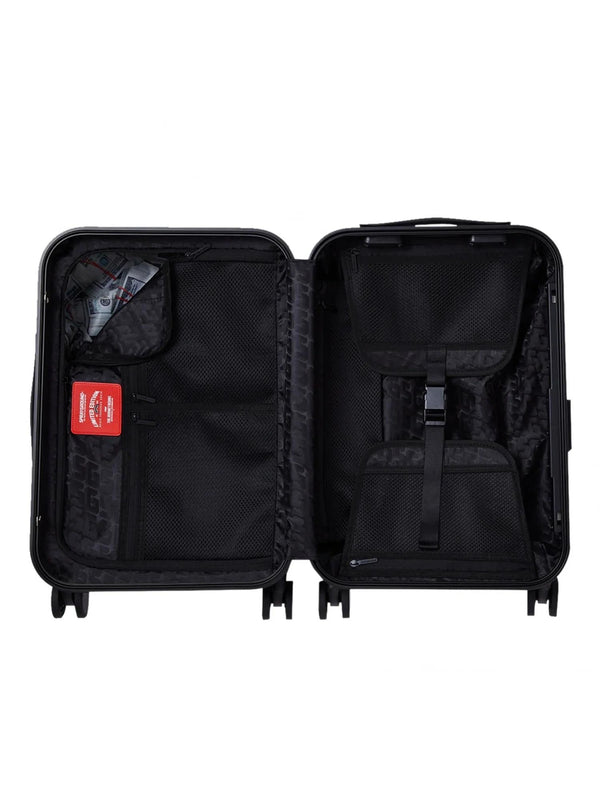 SPRAYGROUND SCRIBBLE SHARK CARRY-ON LUGGAGE