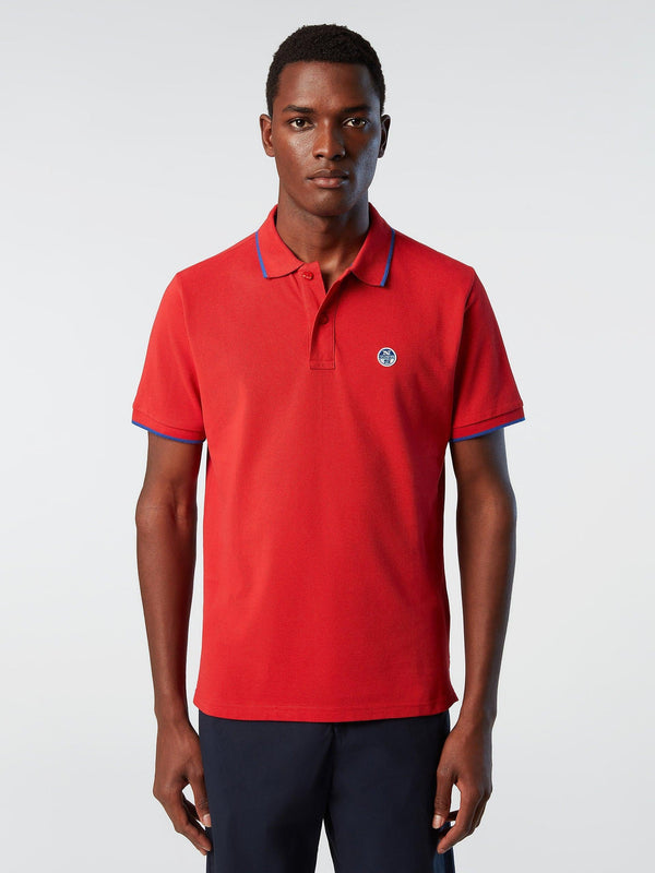 NORTH SAILS SS POLO WITH GRAPHIC