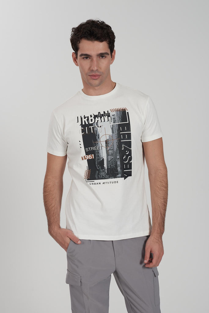 YES ZEE T-SHIRT UOMO GIROCOLLO, M/C