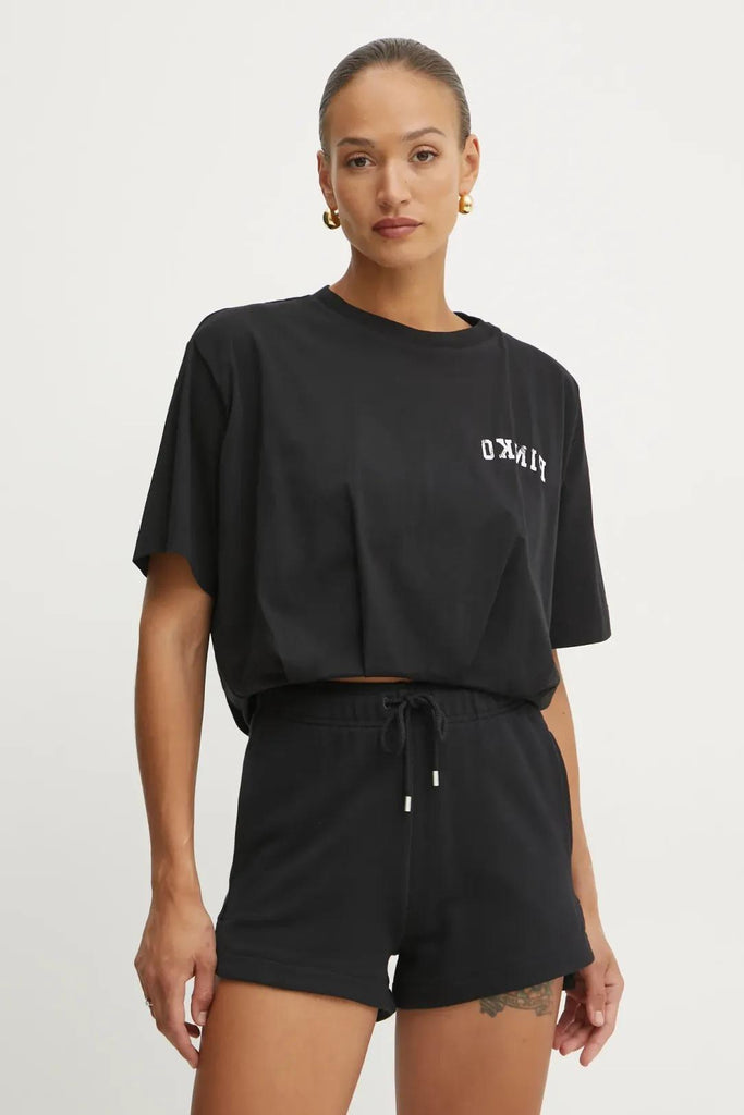 PINKO TORRONE T-SHIRT JERSEY MIRRORE