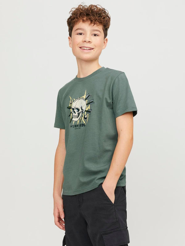 JACK JONES KIDS JORHEAVENS TEE SS CREW NECK SN JNR