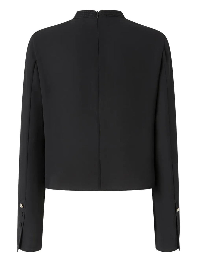 PINKO BUCATINI BLUSA CREPE FLUIDO TE