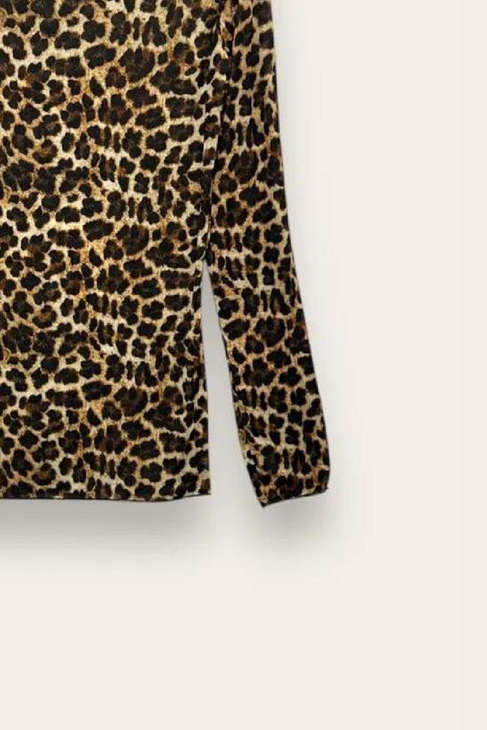 LOVEme Maglietta misto cashmere maculata