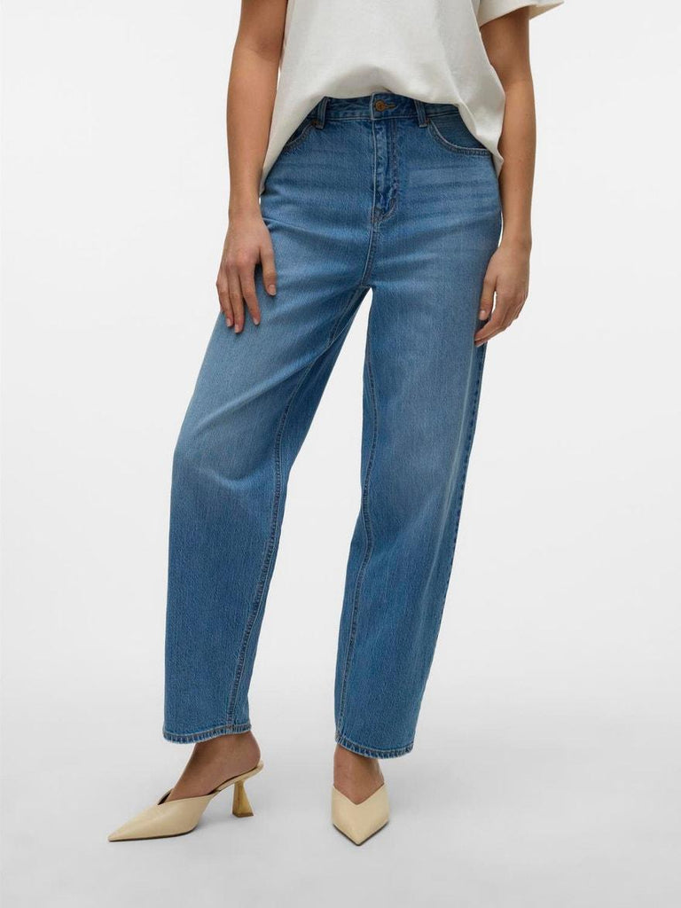 VERO MODA VMETNA HR BARREL DNM JEANS LI3139