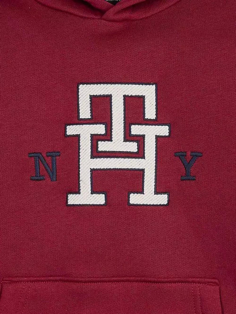 TOMMY HILFIGER GLOBAL STRIPE MONOGRAM HOODIE