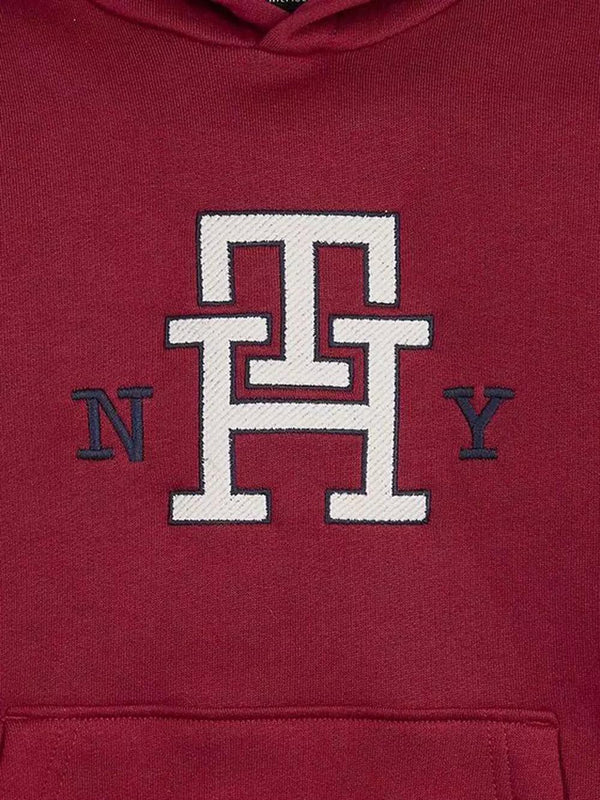 TOMMY HILFIGER GLOBAL STRIPE MONOGRAM HOODIE