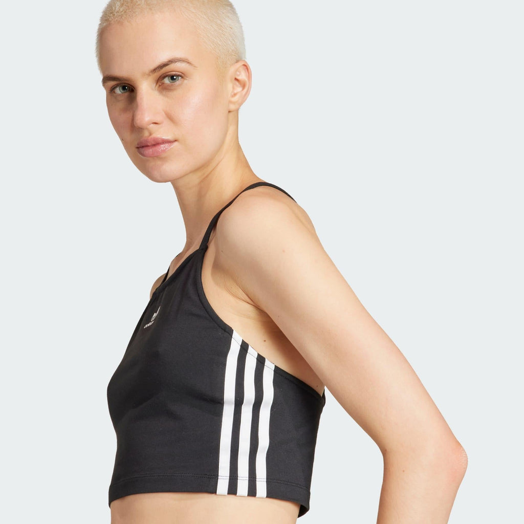 ADIDAS ORIGINALS 3 S CROP TOP