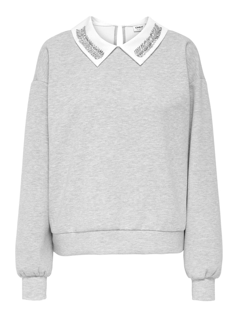 ONLY ONLWILLOW L/S O-NECK EMB. UB SWT