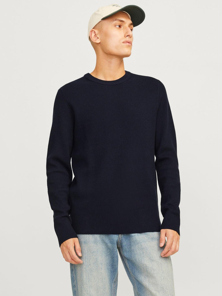 JACK AND JONES JJEPERFECT KNIT CREW NECK LN