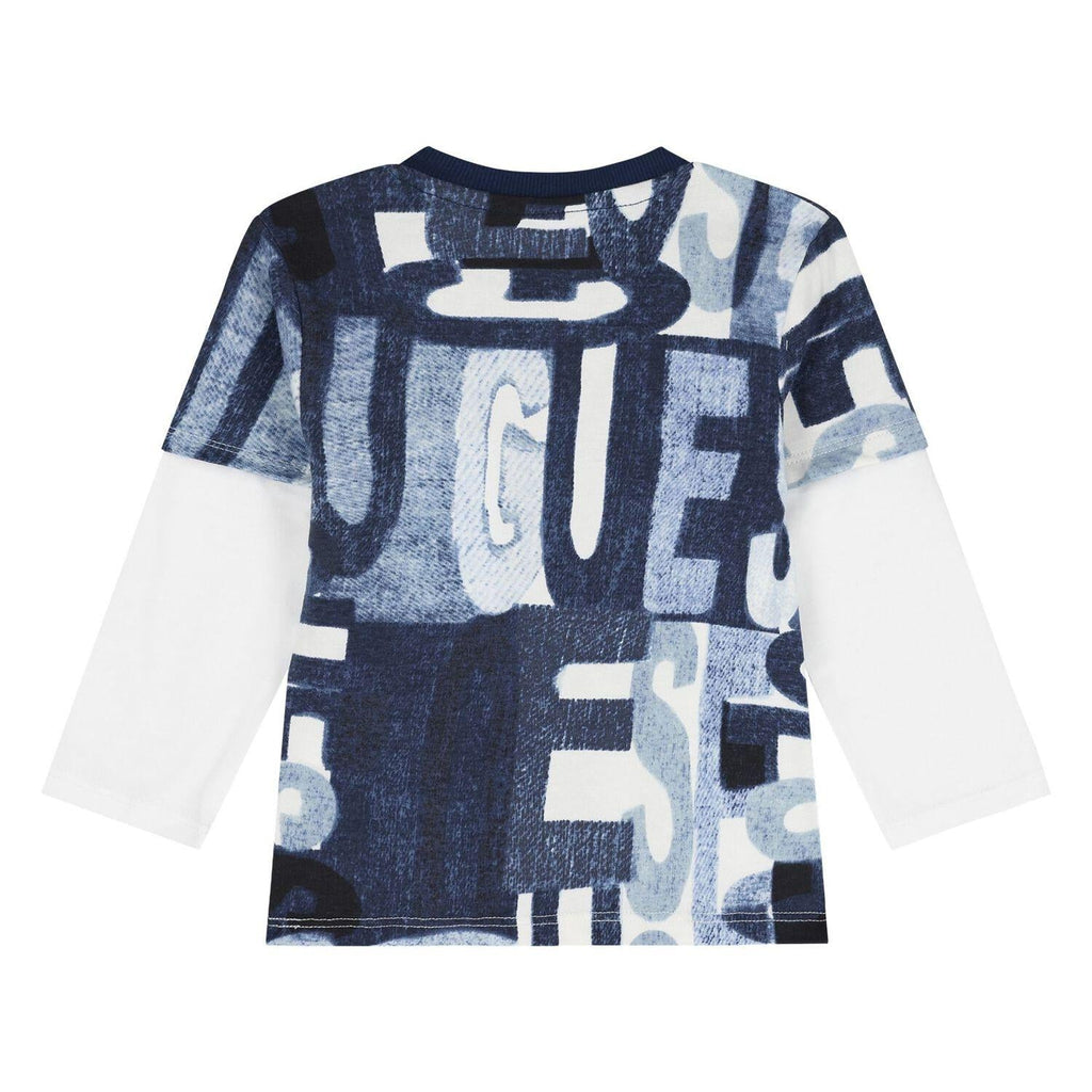 GUESS SET LS T-SHIRT+ACTIVE PANTS