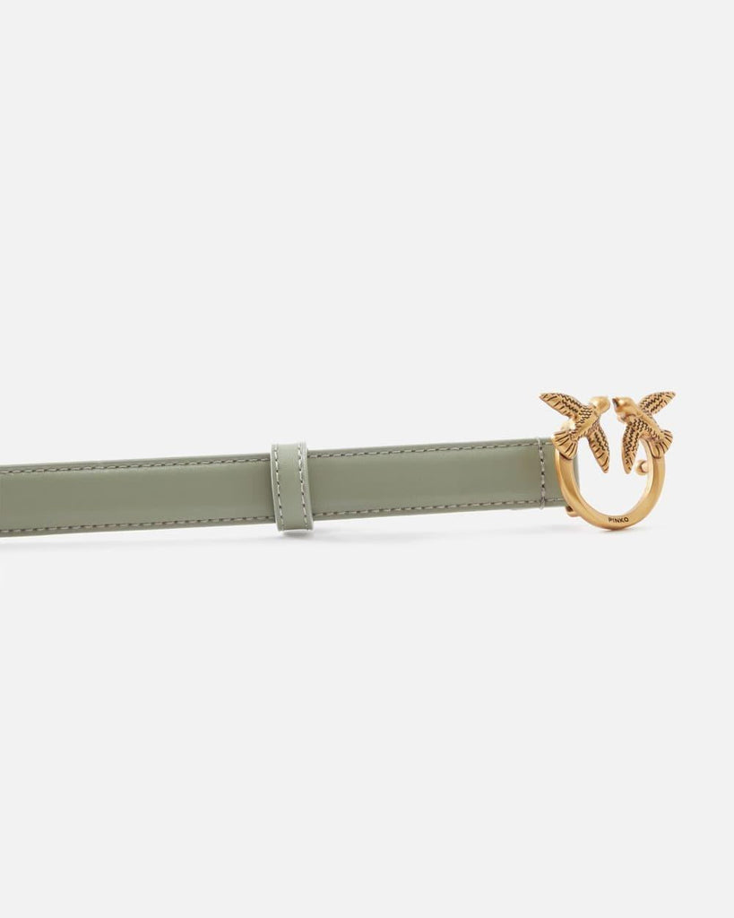 PINKO LOVE BERRY H2 BELT.LOW VITELLO