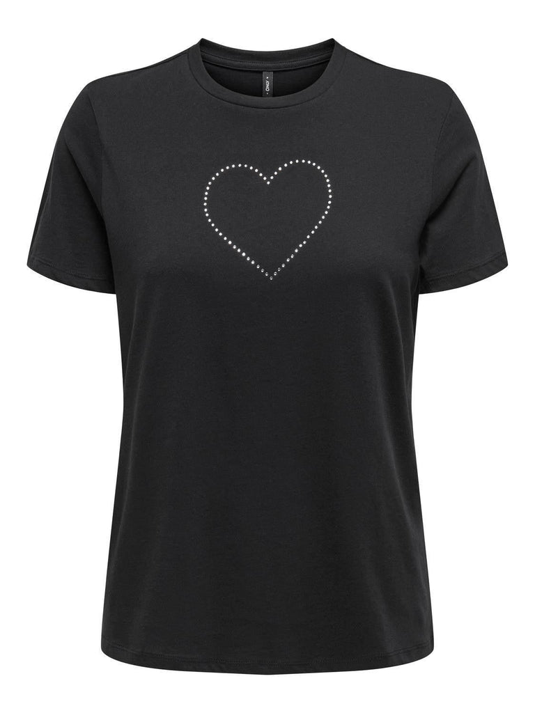 ONLY ONLARIANA LIFE S/S O-NECK BOX TOP JRS