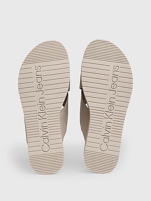 CALVIN KLEIN JEANS FLATFORM CROSS MG UC