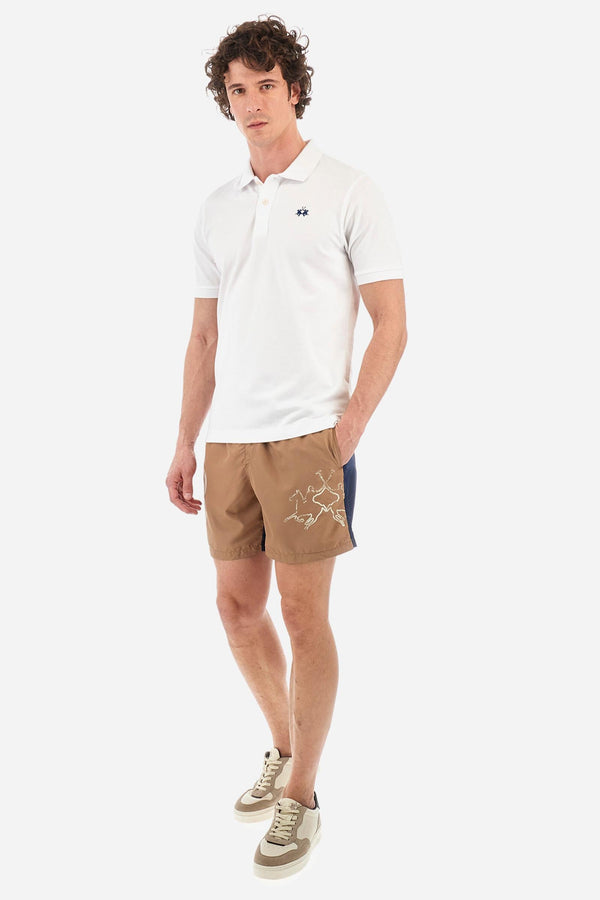 LA MARTINA MAN POLO S/S PIQUET STRETCH
