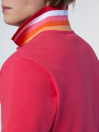 NORTH SAILS POLO SHORT SLEEVE W/STRIPED ON PLACKET