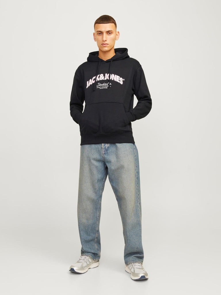 JACK AND JONES JORBRONX ARCH BIG SWEAT HOOD LN