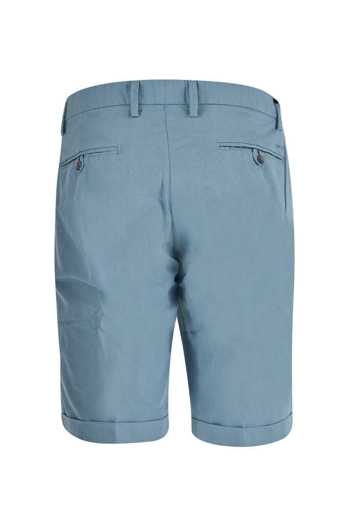 YES ZEE BERMUDA UOMO CHINOS CON PINCES E RISVOLTO