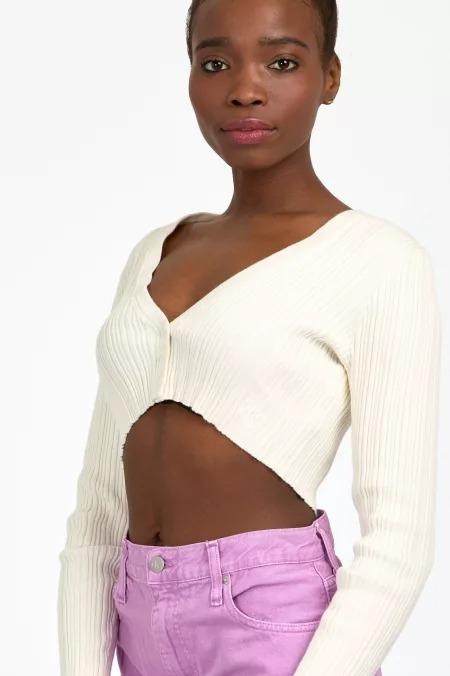 CALVIN KLEIN JEANS SHORT CARDIGAN